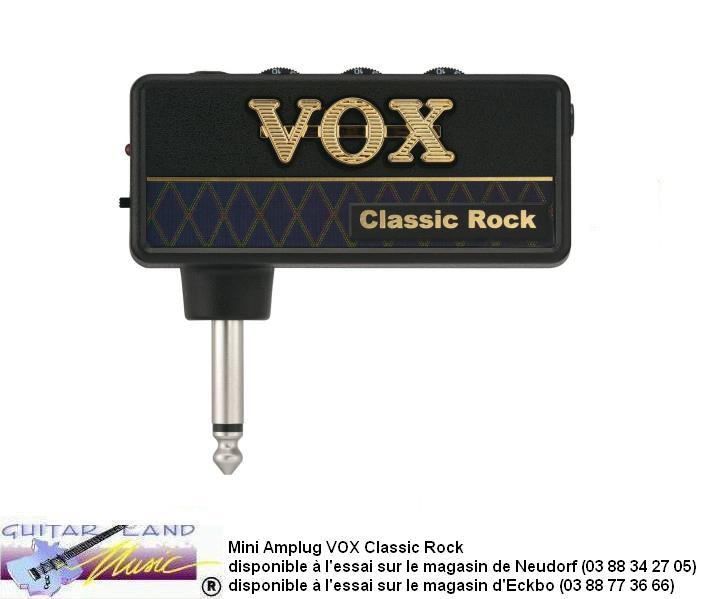 Mini Amplug Guitare VOX Classic Rock
